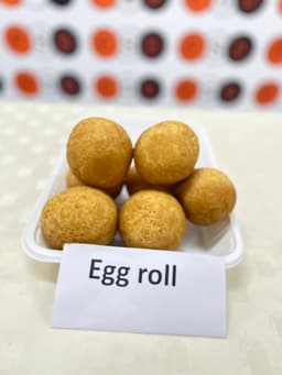 Doughnut, Eggroll, Hot dog roll